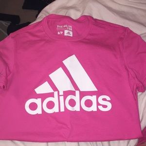 Pink Adidas Tee